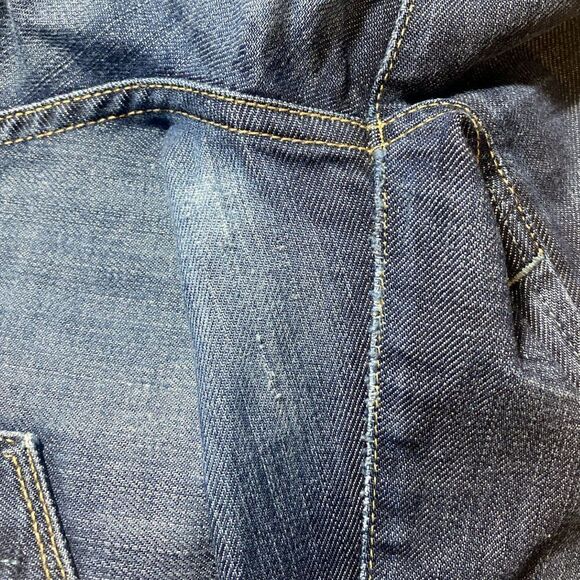 CITIZENS OF Humanity Blue Dark Wash Ingrid Stretch #002 Low Waist Flare US 29 - Picture 9 of 16